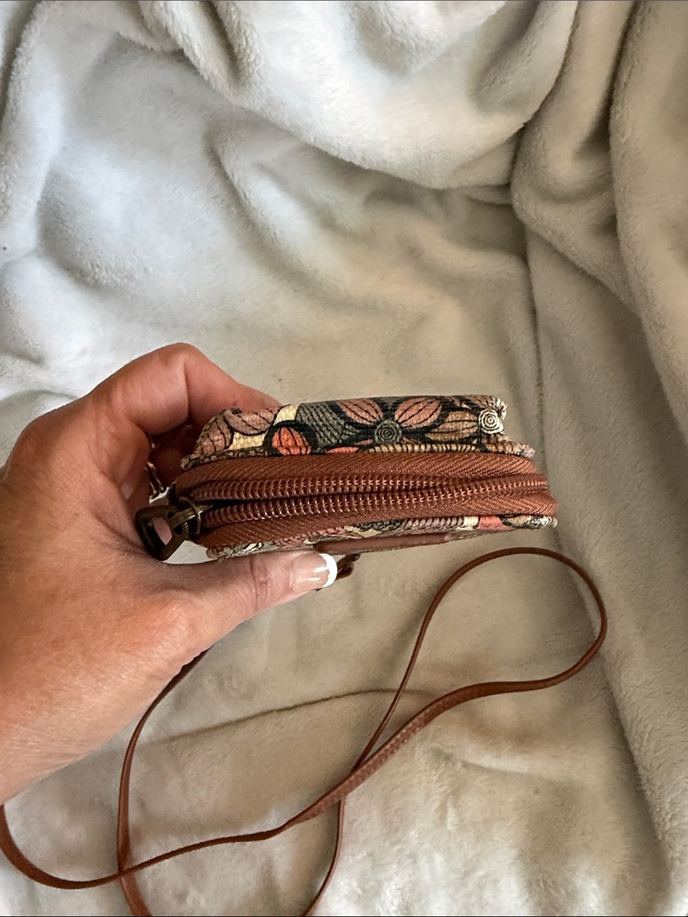 Sakroots Brown Multi-Pattern Mini Crossbody - Picture 4 of 7